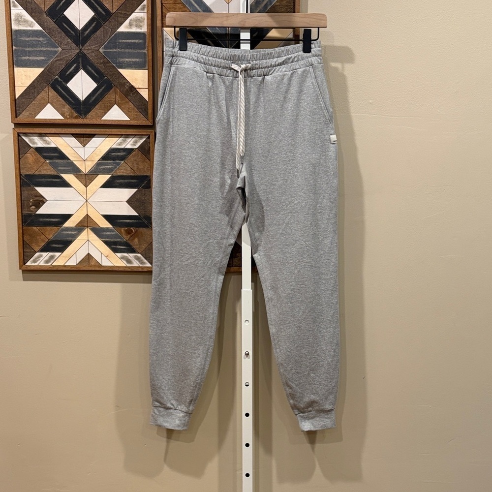 Vuori Performance Joggers Light Grey Heather XS Long